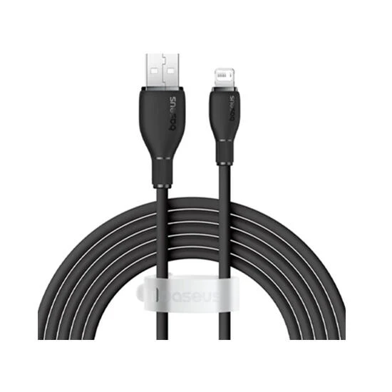 Baseus Pudding Series Fast Charging Cable USB to Lightning 2.4A 1.2m P10355700111-B1 Cluster Black