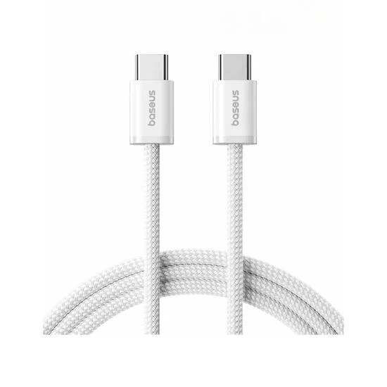 Baseus Dynamic 4 Fast Charging Data Cable USB-C to USB-C 100W 1m P10381400211-00 White