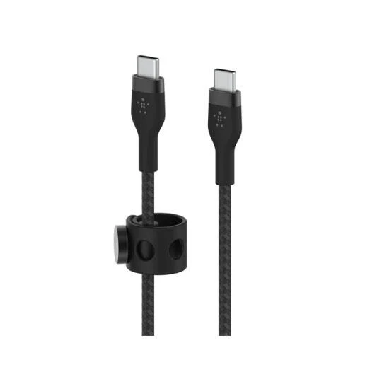 Belkin BoostCharge PRO Flex USB-C to USB-C Braided Silicone Cable 1M CAB011bt1MBK