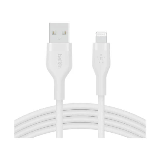 Belkin USB-A Cable with Lightning Connector 1M CAA008BT1MWH White