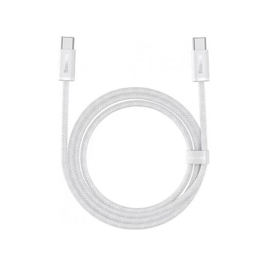 Baseus Dynamic Series Fast Charging Data Cable Type-C to Type-C 100W 1m CALD000202 White