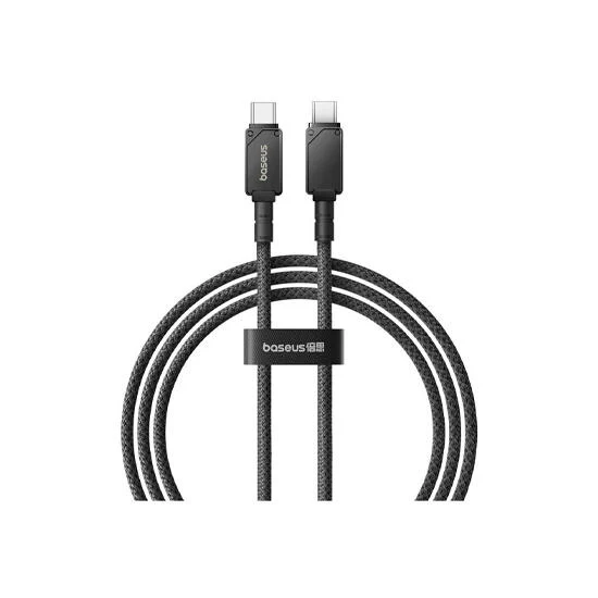 Baseus Unbreakable Series Fast Charging Cable Type-C to Type-C 100W 1m P10355800111-00 Black