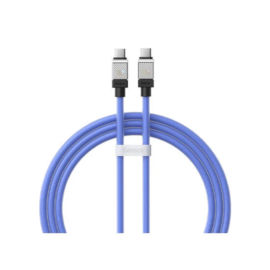 Baseus CoolPlay Series Fast Charging Cable Type-C to Type-C 100W 1m CAKW000203 Star Blue