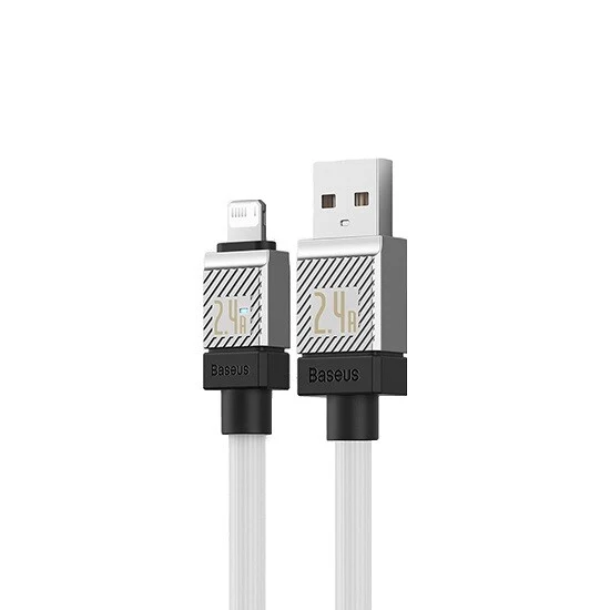 Baseus CoolPlay Series Fast Charging Cable USB to iP 2.4A 2m CAKW000502 White