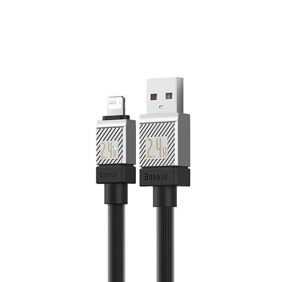 Baseus CoolPlay Series Fast Charging Cable USB to iP 2.4A 2m CAKW000501 Black