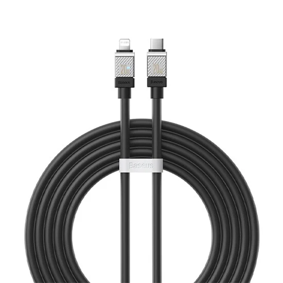Baseus CoolPlay Series Fast Charging Cable Type-C to iP 20W 2m CAKW000101 Black