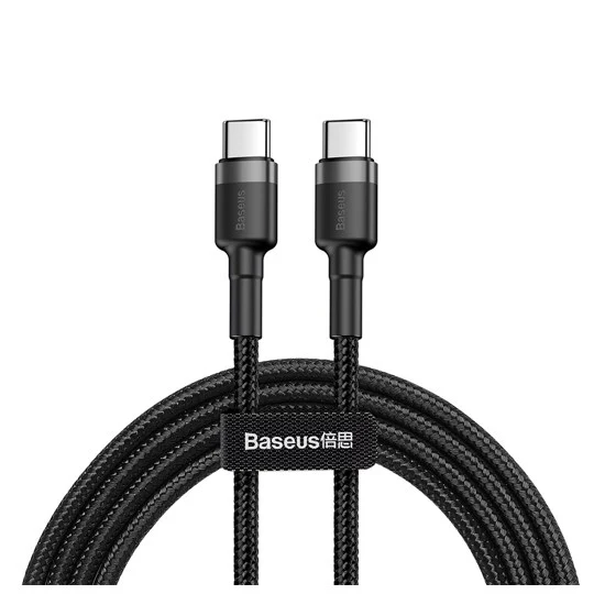 Baseus Cafule Series Cable Type-C 1M CATKLF-GG1 grey/black