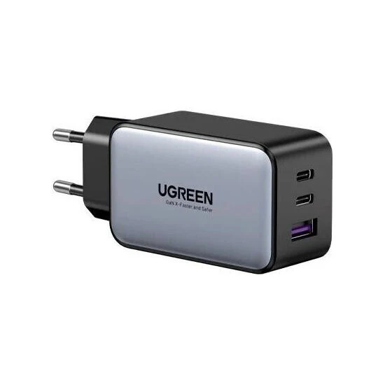 Ugreen Nexode S 65W 3-Port GaN Fast Charger EU 35042 Grey