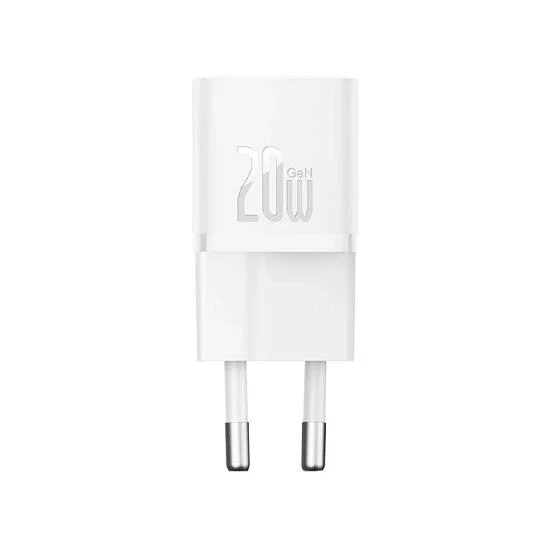 Baseus GaN5 Fast Charger mini 1C 20W EU CCGN050102 White