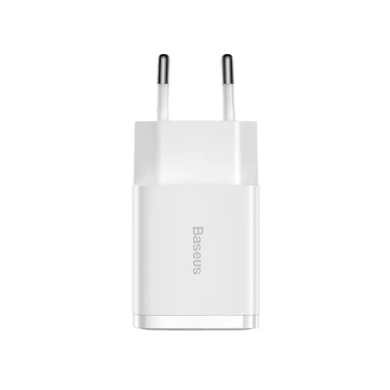 Baseus Compact Charger 2U 10.5W EU CCXJ010202 White