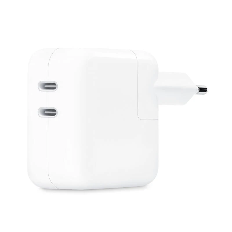 Apple 35W Dual USB-C Port Power Adapter А2676 White
