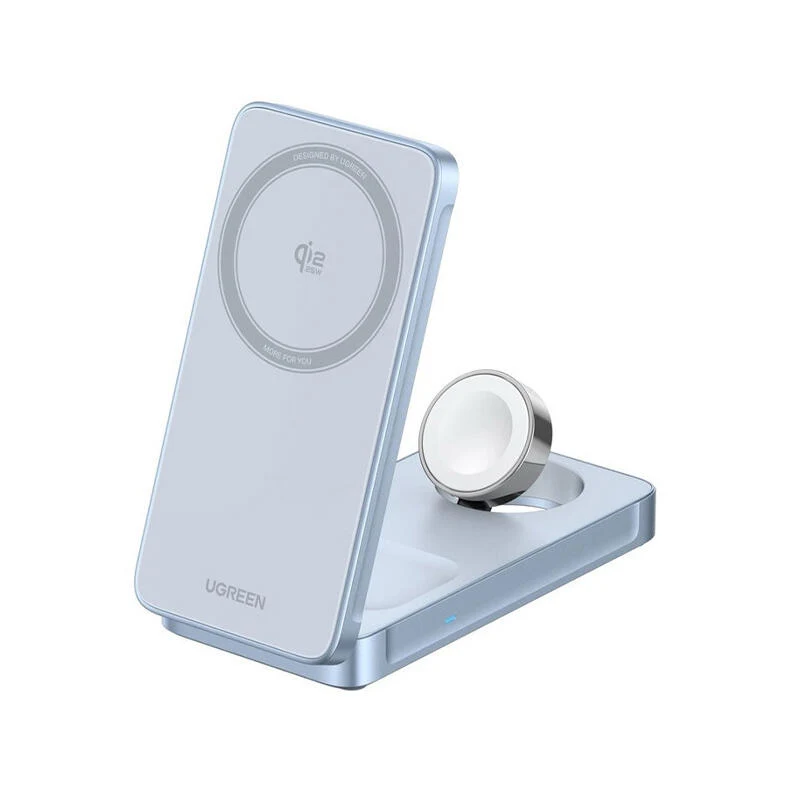 Ugreen MagFlow 25W 3-in-1 Magnetic Wireless Charger 65901 Blue