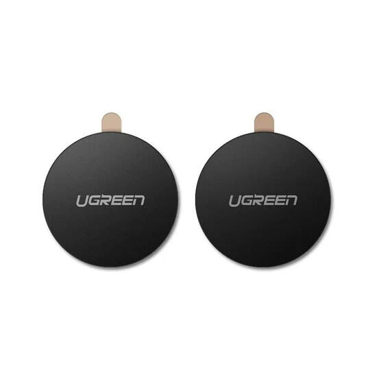 Ugreen Rounded Metal Plate for Magnetic Phone Stand 2 Pack 30836 Black