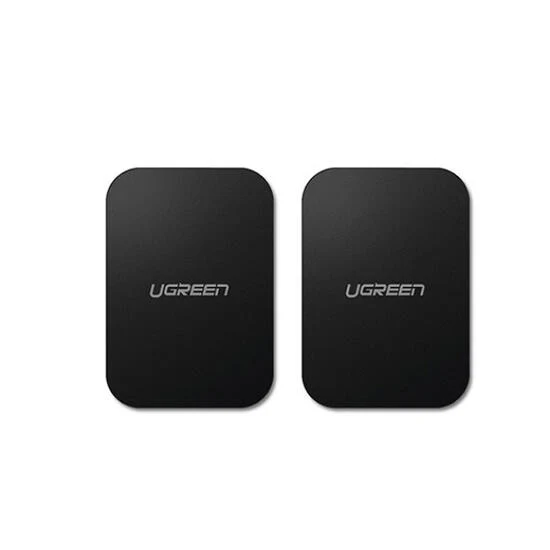 Ugreen Rectangular Metal Plate for Magnetic Phone Stand 2 Pack 50869 Black