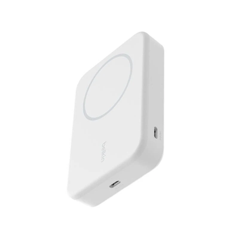Belkin Magnetic Wireless Power Bank Qi2 15W 10000mAh With Stand BPD008BTWH White