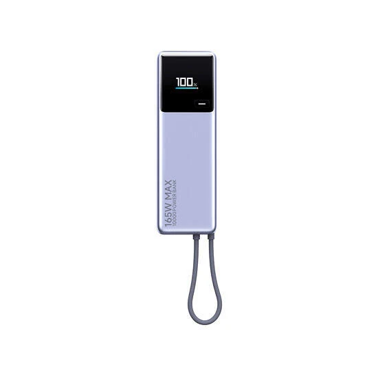 Xiaomi 165W Power Bank 10000mAh Integrated Cable Gray
