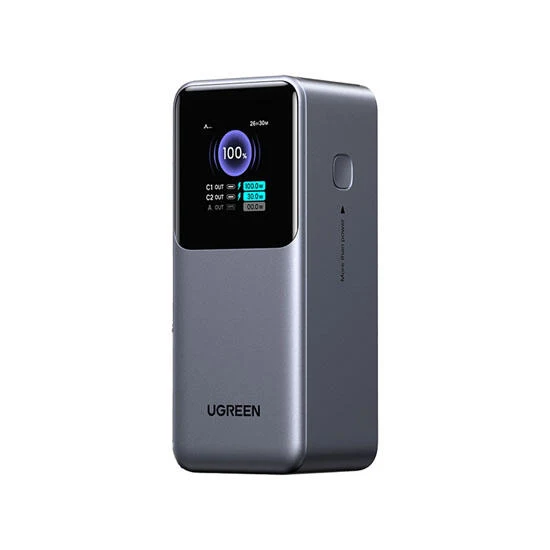 Ugreen Nexode with Smart Digital Display 20000mAh Type-C Power Bank 35524B Grey