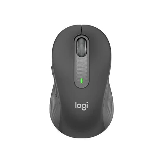 Logitech M650L Signature Wireless Mouse Graphite