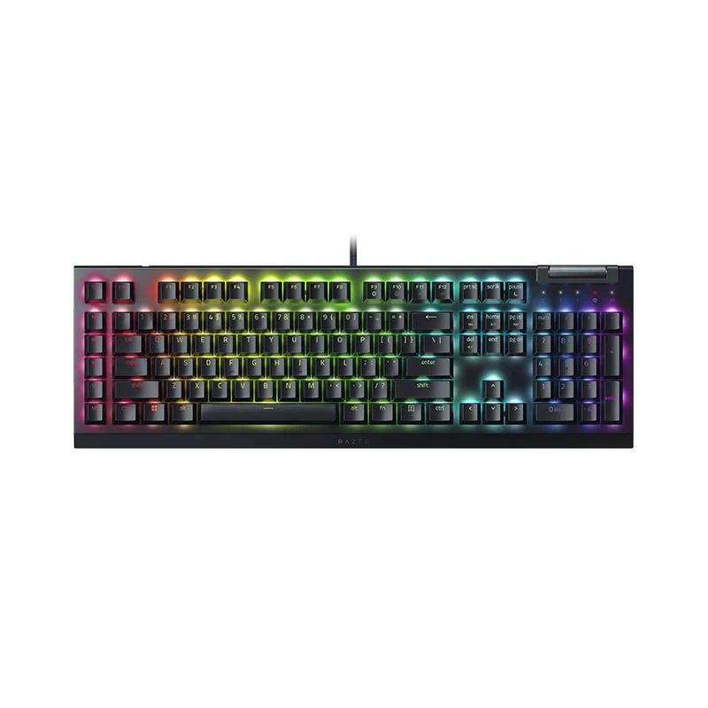 Razer Gaming Keyboard BlackWidow V4 X RGB 110Key Green Switch RZ03-04700800-R3R1 Black