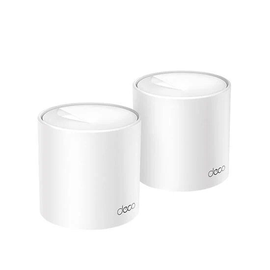 TP-Link Deco X10 AX1500 2 Pack Mesh Wi-Fi 6 System White