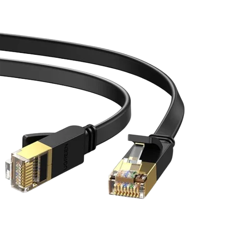 Ugreen Cat 7 U/FTP Lan Cable Flat Design 1m 11260 Black