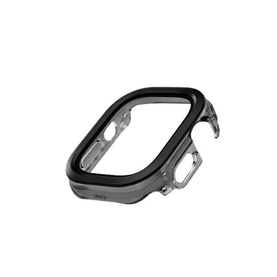 Uniq Voute Tempered Glass Apple Watch Series 49mm Jet Black