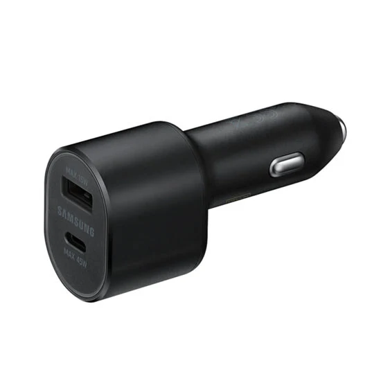 Samsung Dual Ports Car Charger 15W with Type-C 45W Port EPL5300XBEGWW Black