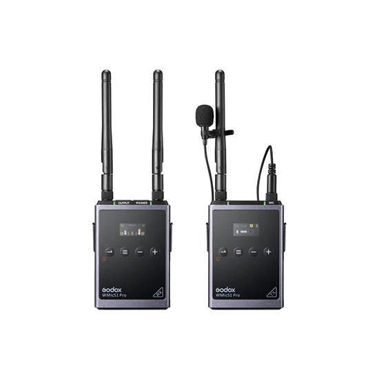 Godox UHF Wireless Microphone System WMicS1 Pro Kit1 Black