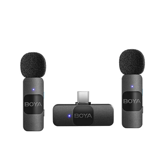 Boya BY-V20 Ultracompact 2.4GHz Wireless Microphone System Black
