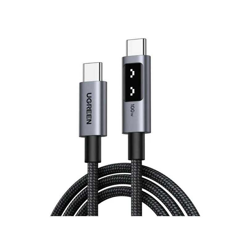 Ugreen Uno 100W Type-C to Type-C 2M 35512 Black/Grey