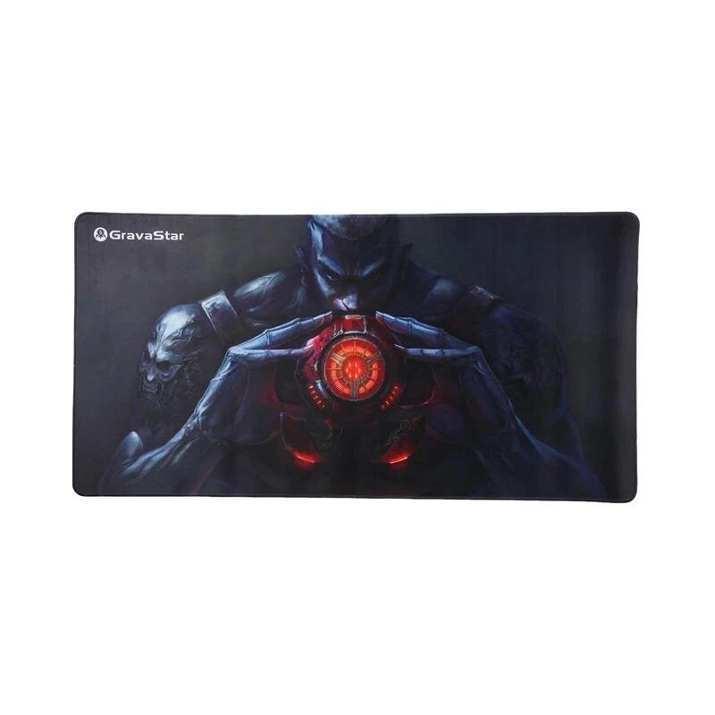 GravaStar Gaming Mouse Pad Warrior Black