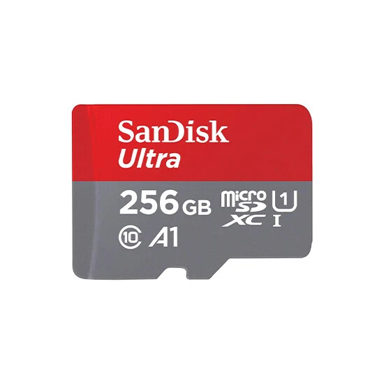 SanDisk 256GB Ultra MicroSD/HC UHS-I Card 150MB/S Class 10 /Adapter  SDSQUAC-256G-GN6MN