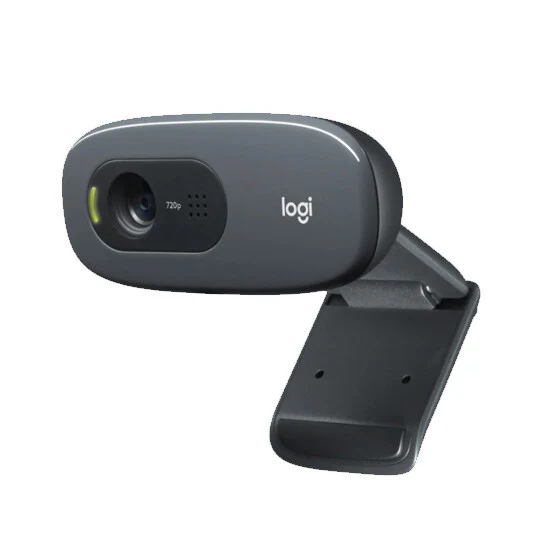 Logitech C270 HD Webcam Black