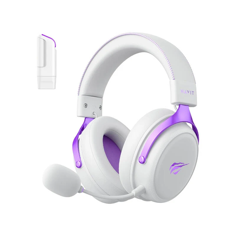 Havit H2015YG Gaming Headset White/Purple