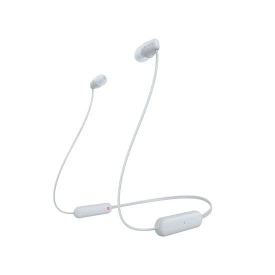 Sony WI-C100 Wireless In-ear Headphones White