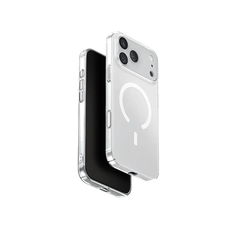 Uniq Hybrid Magclick Charging Airsuit Apple iPhone 17 Pro Max Glossy Clear/White
