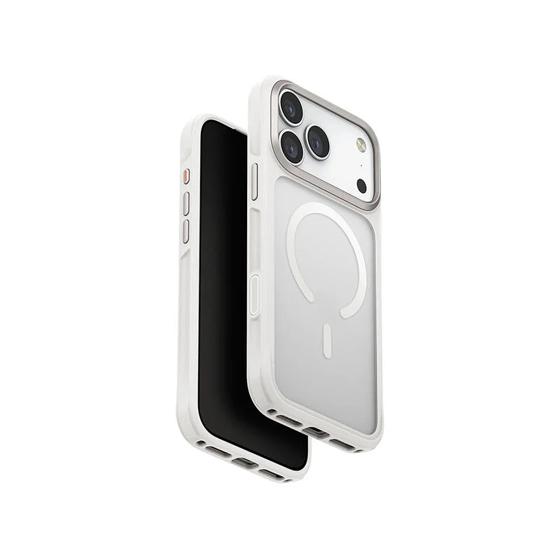 Uniq Hybrid Magclick Charging Veren Apple iPhone 17 Pro Max Chalk Frost