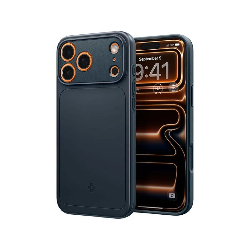 Spigen Thin Fit Magfit Case For Apple iPhone 17 Pro Max ACS10277 Metal Slate