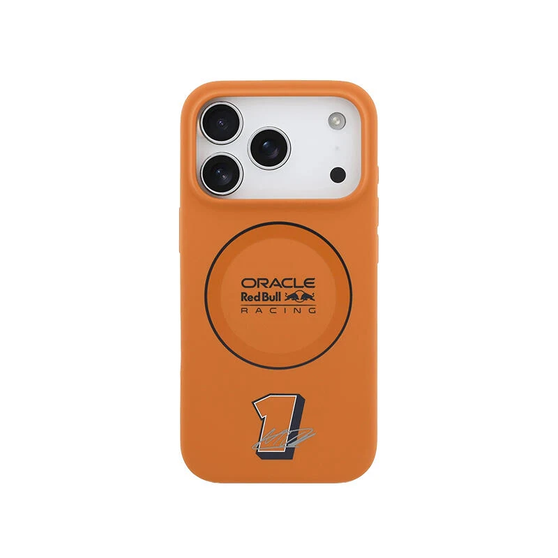 Redbull Hc Magsafe Silicone Black Ring Iphone 17 Pro RBHMP17L24SIILOV Orange
