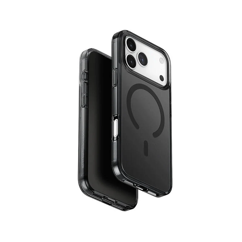 Uniq Hybrid Magclick Charging Clario Apple iPhone 17 Pro Max Smoke