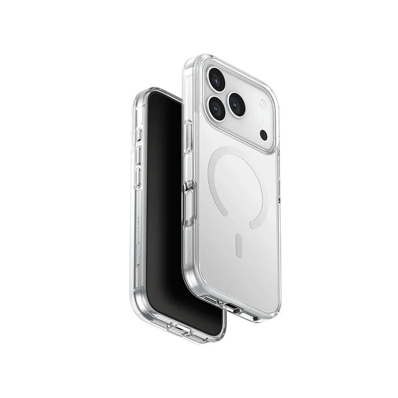 Uniq Hybrid Magclick Charging Clario Apple iPhone 17 Pro Lucent Clear