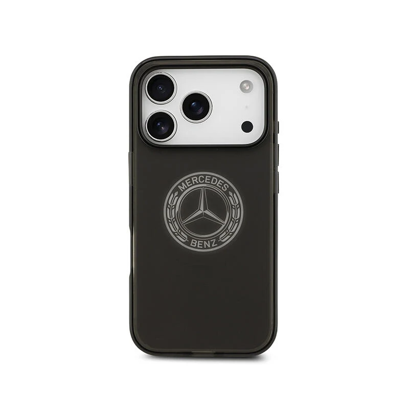 Mercedes-Benz HC Magsafe Lea HC M HC Magsafe TPU Frosted Vintage Logo Iphone 17 Pro MEHMP17L25HTVILK Black