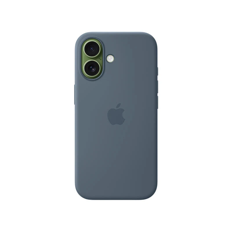 Apple iPhone 17 Silicone Case with MagSafe MGEW4ZM/A Anchor Blue