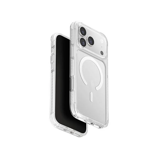 Uniq Hybrid Magclick Charging Combat Apple iPhone 17 Pro Max Blanc White