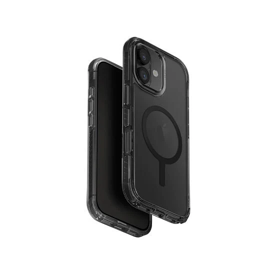 Uniq Hybrid Magclick Charging Combat Apple iPhone 17 Carbon Black