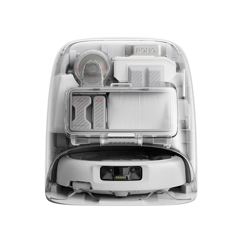 DJI Robot Vacuum Cleaner ROMO P White