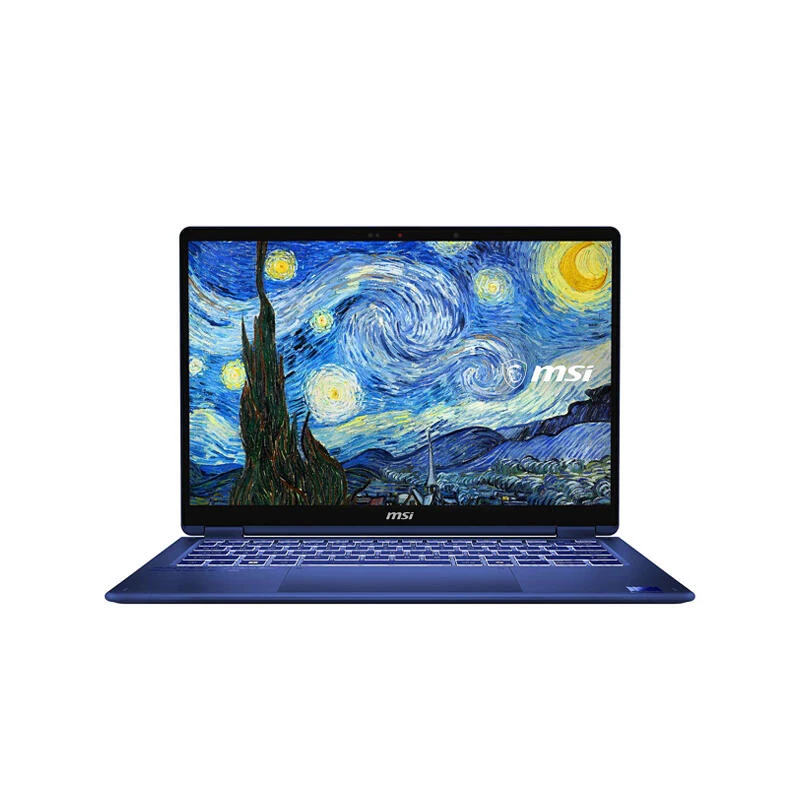 MSI Prestige 14 Flip Vincent van Gogh Edition 9S7-14T235-412, Intel Core Ultra X9 - 378H, Intel Arc Graphics, 32 GB RAM SSD 1TB, Free Dos, ლეპტოპი