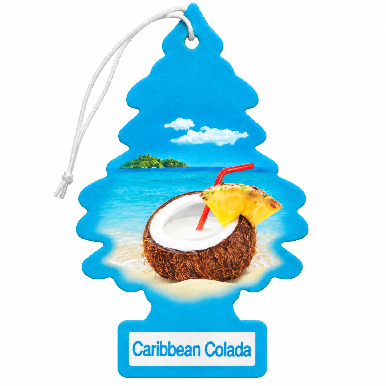 Little Trees Caribbean Colada ჰაერის არომატიზატორი