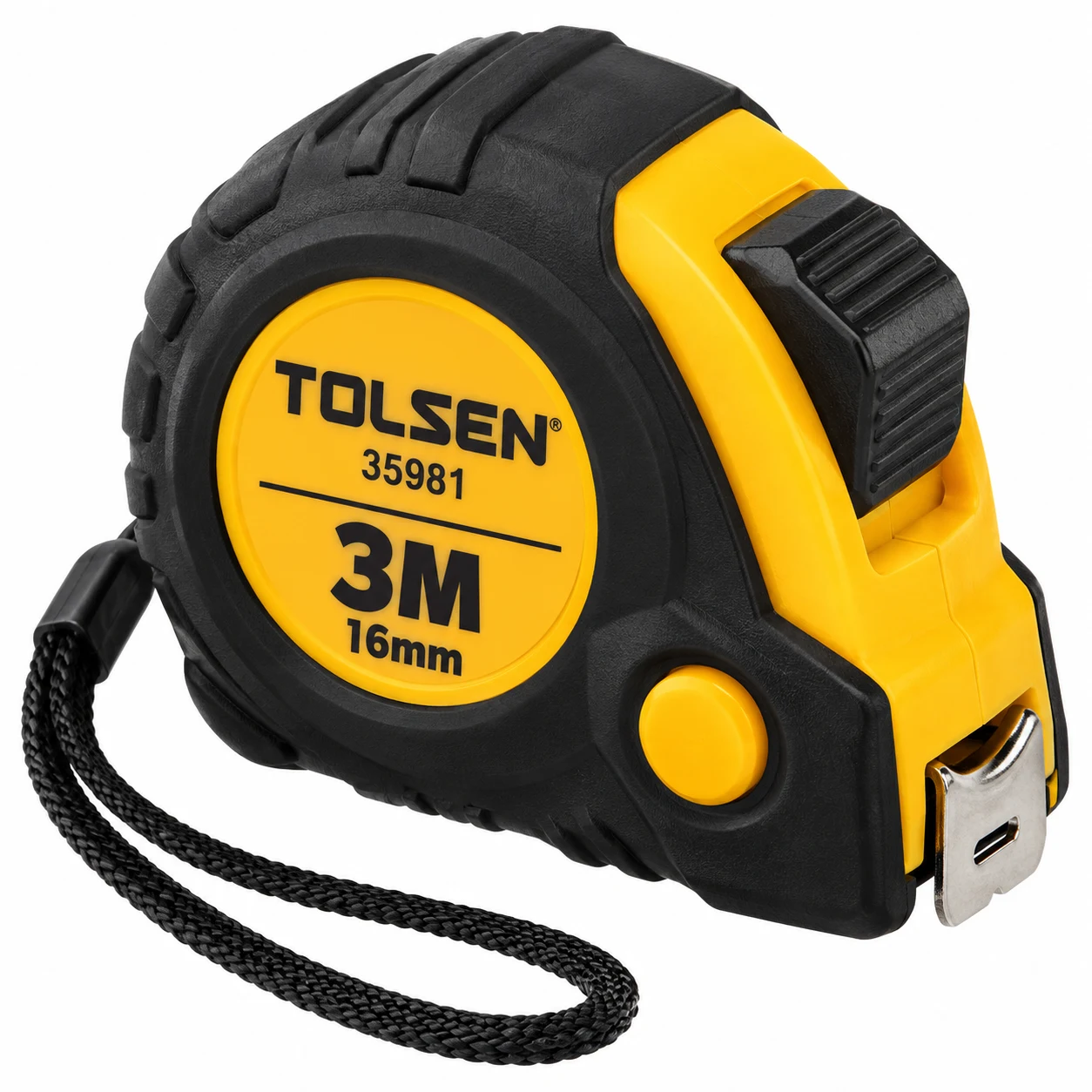 Tolsen 35981 საზომი რულეტი 3მ × 16მმ