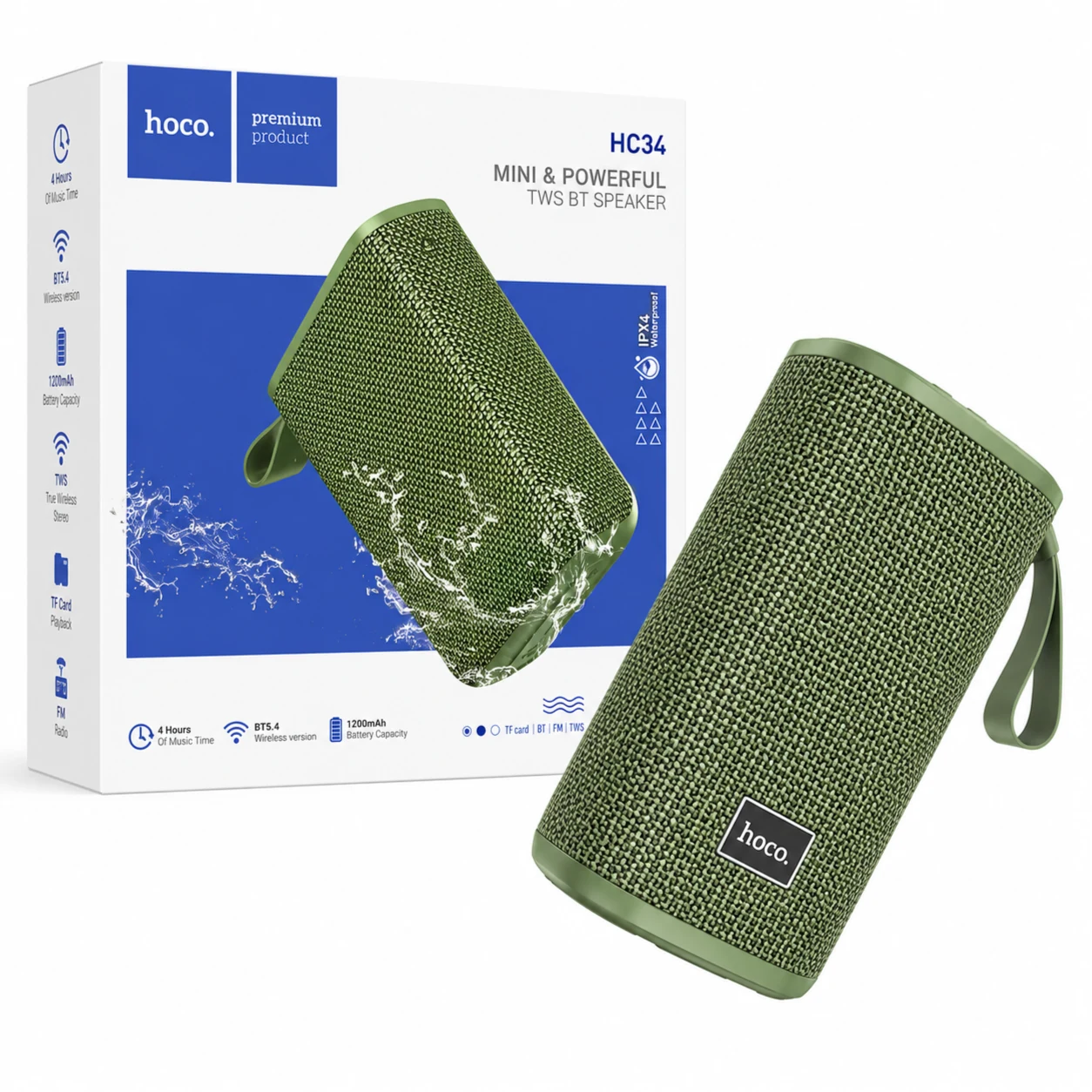 Hoco HC34 TWS Bluetooth დინამიკი